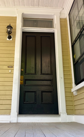Apartment Door - Walk to Campus! Turn Key One-Bedroom Apartment