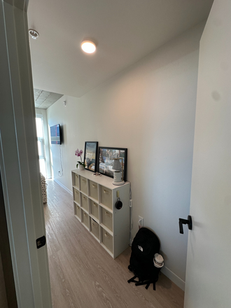 Bedroom Entry Hallway. - Hub on First Apartments