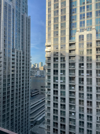 Bedroom view - 1 Furnished bedroom on Bay and College walking distance to campus and across from college