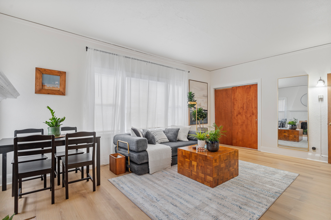 Living room - Spacious & Updated 2BR near UC Berkeley | Flexible Leases, Pet-Friendly & Parking Apartments