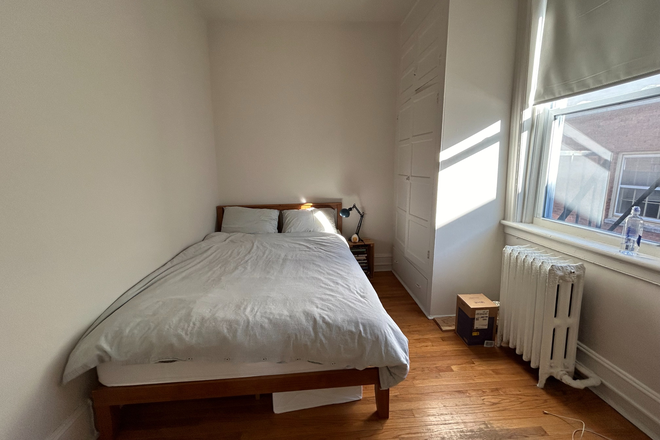 Other bedroom - this bed will be moved into the other room (current office) - Summer sublet:Room in shared 2BR apt for female-Nassau St-Princeton