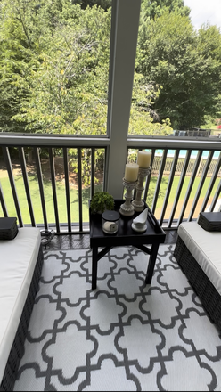 View from the porch - Bright, Cozy & Pristine Retreat in Morningside | Near Emory | Pool | Parking Condo