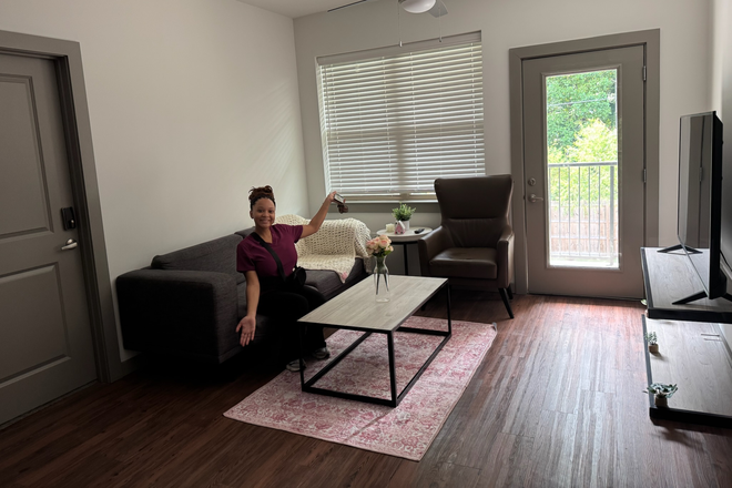 Living room - Sublet near ksu campus 5x5! All girls Apartments