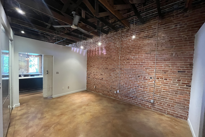 bedroom - Industrial-Chic Downtown Loft Near Duke
