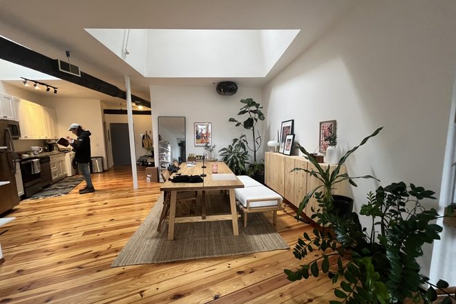 Dining / Kitchen Area - *NO BROKER FEE* Loft-Style (High Ceilings) 2Bedroom Condo - TONS of Natural Light!
