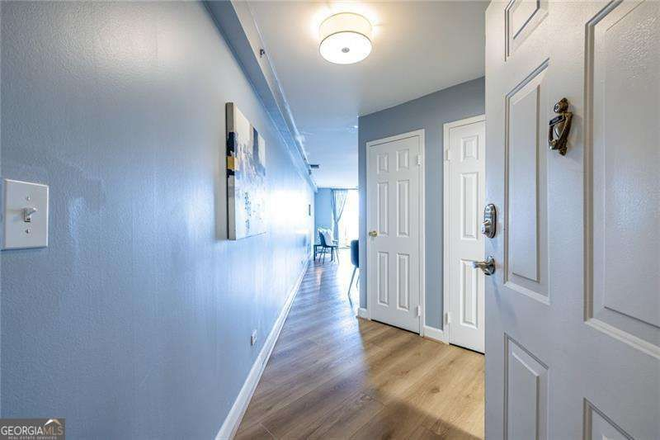 Hall to room(under renovation) - Two Beds Two Full Bath walking Distance to Emory Summer set Height Condo