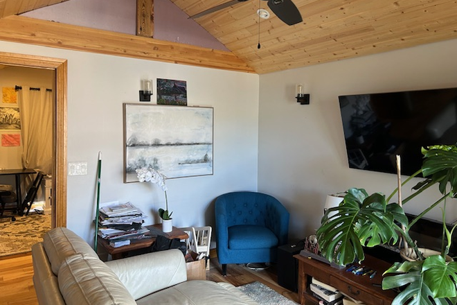 Living room - Grove Circle W Unit B, Carriage House